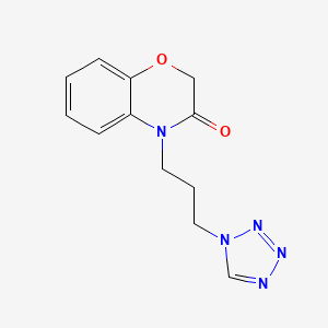 4-[3-(1H-tetrazol-1-yl)propyl]-2H-1,4-benzoxazin-3(4H)-one