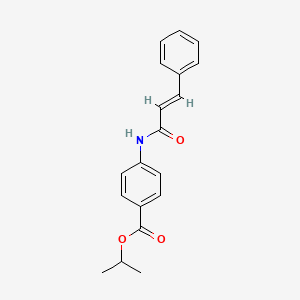 isopropyl 4-(cinnamoylamino)benzoate