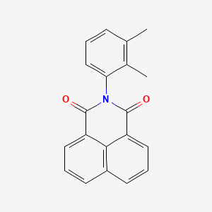 molecular formula C20H15NO2 B5533602 2-(2,3-dimethylphenyl)-1H-benzo[de]isoquinoline-1,3(2H)-dione 