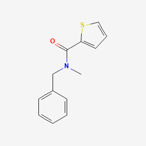 molecular formula C13H13NOS B5533672 N-benzyl-N-methyl-2-thiophenecarboxamide CAS No. 349404-48-4