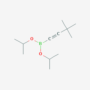 B055339 (2-tert-Butyl-1-ethynyl)diisopropoxyborane CAS No. 121021-24-7