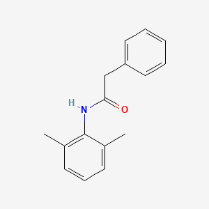 molecular formula C16H17NO B5533901 N-(2,6-二甲基苯基)-2-苯基乙酰胺 