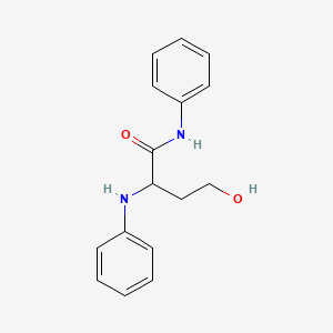 molecular formula C16H18N2O2 B5533965 N~1~,N~2~-diphenylhomoserinamide 