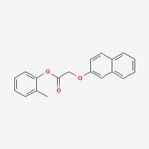 molecular formula C19H16O3 B5534534 2-methylphenyl (2-naphthyloxy)acetate 