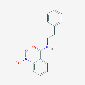 molecular formula C15H14N2O3 B5534802 2-nitro-N-(2-phenylethyl)benzamide 
