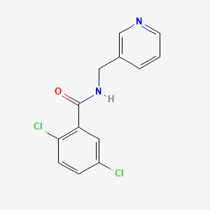 molecular formula C13H10Cl2N2O B5534942 2,5-dichloro-N-(3-pyridinylmethyl)benzamide 