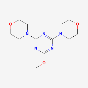 2-METHOXY-4,6-BIS(MORPHOLIN-4-YL)-1,3,5-TRIAZINE