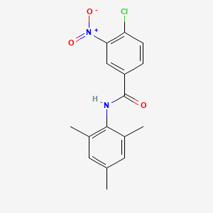 molecular formula C16H15ClN2O3 B5535797 4-氯-N-甲苯酰基-3-硝基苯甲酰胺 