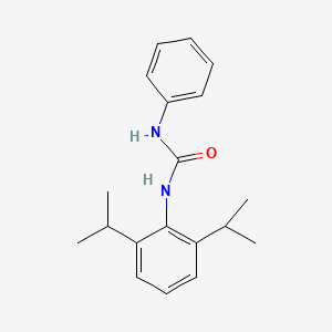 molecular formula C19H24N2O B5536606 N-(2,6-二异丙苯基)-N'-苯基脲 