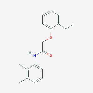 molecular formula C18H21NO2 B5537310 N-(2,3-dimethylphenyl)-2-(2-ethylphenoxy)acetamide 