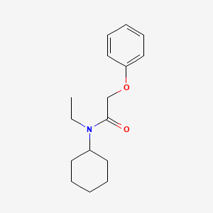 N-cyclohexyl-N-ethyl-2-phenoxyacetamide