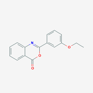 molecular formula C16H13NO3 B5540678 2-(3-乙氧基苯基)-4H-3,1-苯并恶嗪-4-酮 
