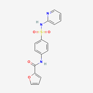 N-{4-[(2-pyridinylamino)sulfonyl]phenyl}-2-furamide