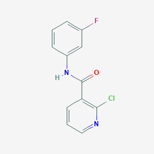 2-chloro-N-(3-fluorophenyl)nicotinamide