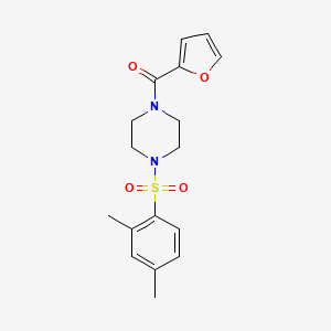 1-[(2,4-dimethylphenyl)sulfonyl]-4-(2-furoyl)piperazine