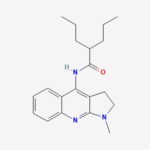 N-(1-methyl-2,3-dihydro-1H-pyrrolo[2,3-b]quinolin-4-yl)-2-propylpentanamide
