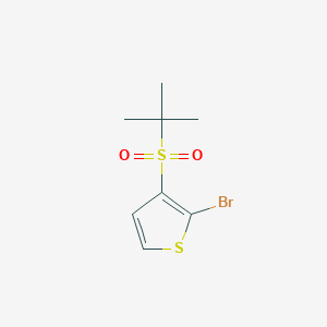 2-bromo-3-(tert-butylsulfonyl)thiophene