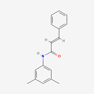 molecular formula C17H17NO B5541788 N-(3,5-dimethylphenyl)-3-phenylacrylamide CAS No. 154205-27-3