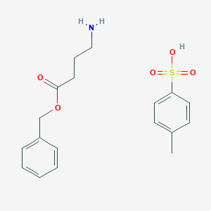 molecular formula C18H23NO5S B554249 对甲苯磺酸苄基 4-氨基丁酸酯 CAS No. 26727-22-0