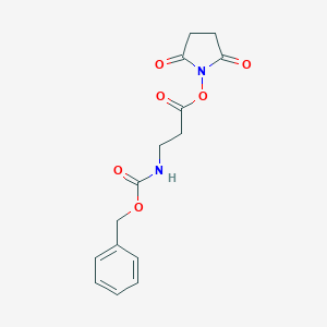 molecular formula C15H16N2O6 B554257 Z-β-氨基酸-osu CAS No. 53733-97-4