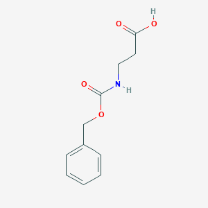 molecular formula C11H13NO4 B554258 N-Benzyloxycarbonyl-beta-alanine CAS No. 2304-94-1