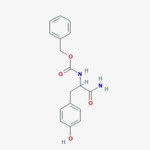 molecular formula C17H18N2O4 B554262 Z-酪氨酸-NH2 CAS No. 19898-39-6