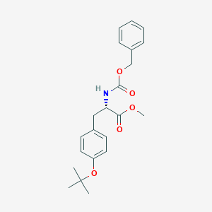 molecular formula C22H27NO5 B554264 Z-酪(叔丁基)-ome CAS No. 5068-29-1
