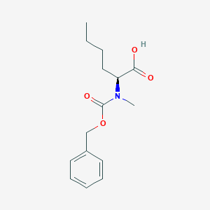 molecular formula C15H21NO4 B554305 Z-N-ME-L-2-Aminohexanoic acid CAS No. 225386-32-3
