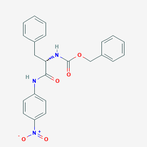 B554358 (S)-Benzyl (1-((4-nitrophenyl)amino)-1-oxo-3-phenylpropan-2-yl)carbamate CAS No. 19647-71-3