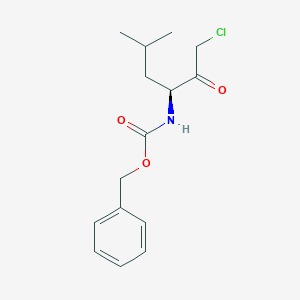 molecular formula C15H20ClNO3 B554409 Z-Leu-氯甲基酮 CAS No. 52467-54-6
