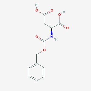molecular formula C12H13NO6 B554431 N-[(苄氧羰基)]-L-天冬氨酸 CAS No. 1152-61-0