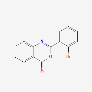 B5544521 2-(2-bromophenyl)-4H-3,1-benzoxazin-4-one CAS No. 18595-86-3