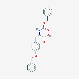 molecular formula C24H23NO5 B554474 Z-D-酪氨酸(苯甲基)-OH CAS No. 92455-53-3