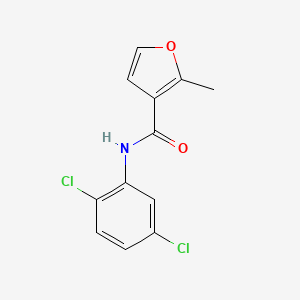 molecular formula C12H9Cl2NO2 B5544953 N-(2,5-dichlorophenyl)-2-methyl-3-furamide 