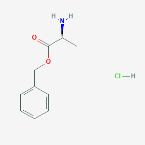molecular formula C10H14ClNO2 B554503 2,6-Bis(((benzyloxy)carbonyl)amino)hexanoic acid CAS No. 55592-85-3