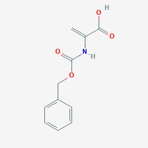 molecular formula C11H11NO4 B554526 Z-dehydro-Ala-OH CAS No. 39692-63-2