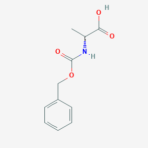 molecular formula C11H13NO4 B554550 N-Cbz-D-Alanin CAS No. 26607-51-2