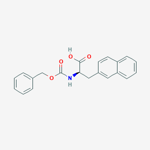 molecular formula C21H19NO4 B554553 Z-3-(2-萘基)-D-丙氨酸 CAS No. 143218-10-4