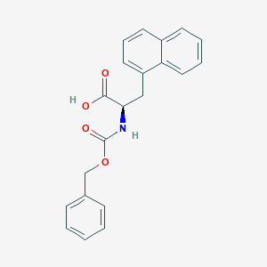 molecular formula C21H19NO4 B554555 Cbz-3-(1-ナフチル)-D-アラニン CAS No. 96402-43-6