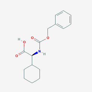 molecular formula C16H21NO4 B554559 (S)-2-(((苄氧羰基)氨基)-2-环己基乙酸 CAS No. 69901-75-3