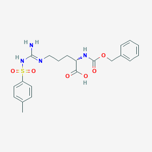 molecular formula C21H26N4O6S B554576 Z-精氨酸(托)-OH CAS No. 13650-38-9
