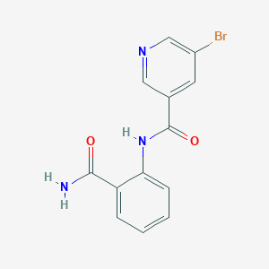 N-[2-(aminocarbonyl)phenyl]-5-bromonicotinamide