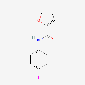 molecular formula C11H8INO2 B5546152 N-(4-iodophenyl)-2-furamide 