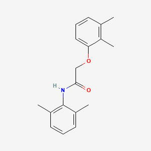 molecular formula C18H21NO2 B5546418 2-(2,3-dimethylphenoxy)-N-(2,6-dimethylphenyl)acetamide 