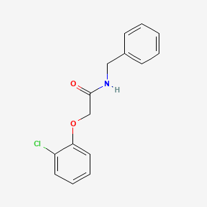 molecular formula C15H14ClNO2 B5546423 N-苄基-2-(2-氯苯氧基)乙酰胺 
