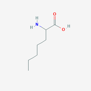 molecular formula C7H15NO2 B554683 (S)-2-Aminoheptanoic acid CAS No. 44902-02-5