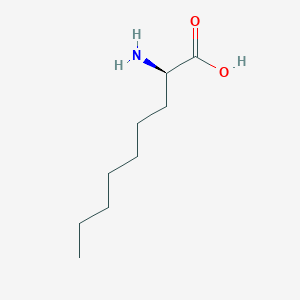 molecular formula C9H19NO2 B554689 (R)-2-Aminononanoic acid CAS No. 81177-55-1