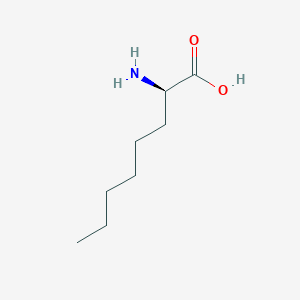 molecular formula C8H17NO2 B554692 (R)-2-Aminooctanoic acid CAS No. 106819-03-8
