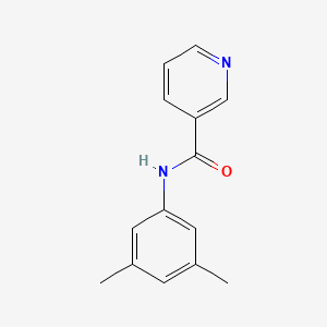 molecular formula C14H14N2O B5546978 N-(3,5-二甲基苯基)烟酰胺 