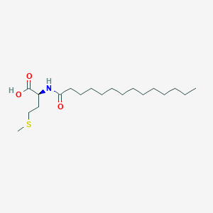 (2S)-4-methylsulfanyl-2-(tetradecanoylamino)butanoic acid